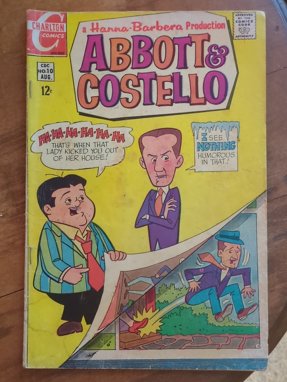 Abbott & Costello Kids Comic Book - August 1969